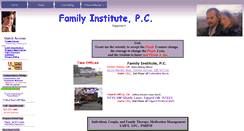 Desktop Screenshot of familyinstitute.net